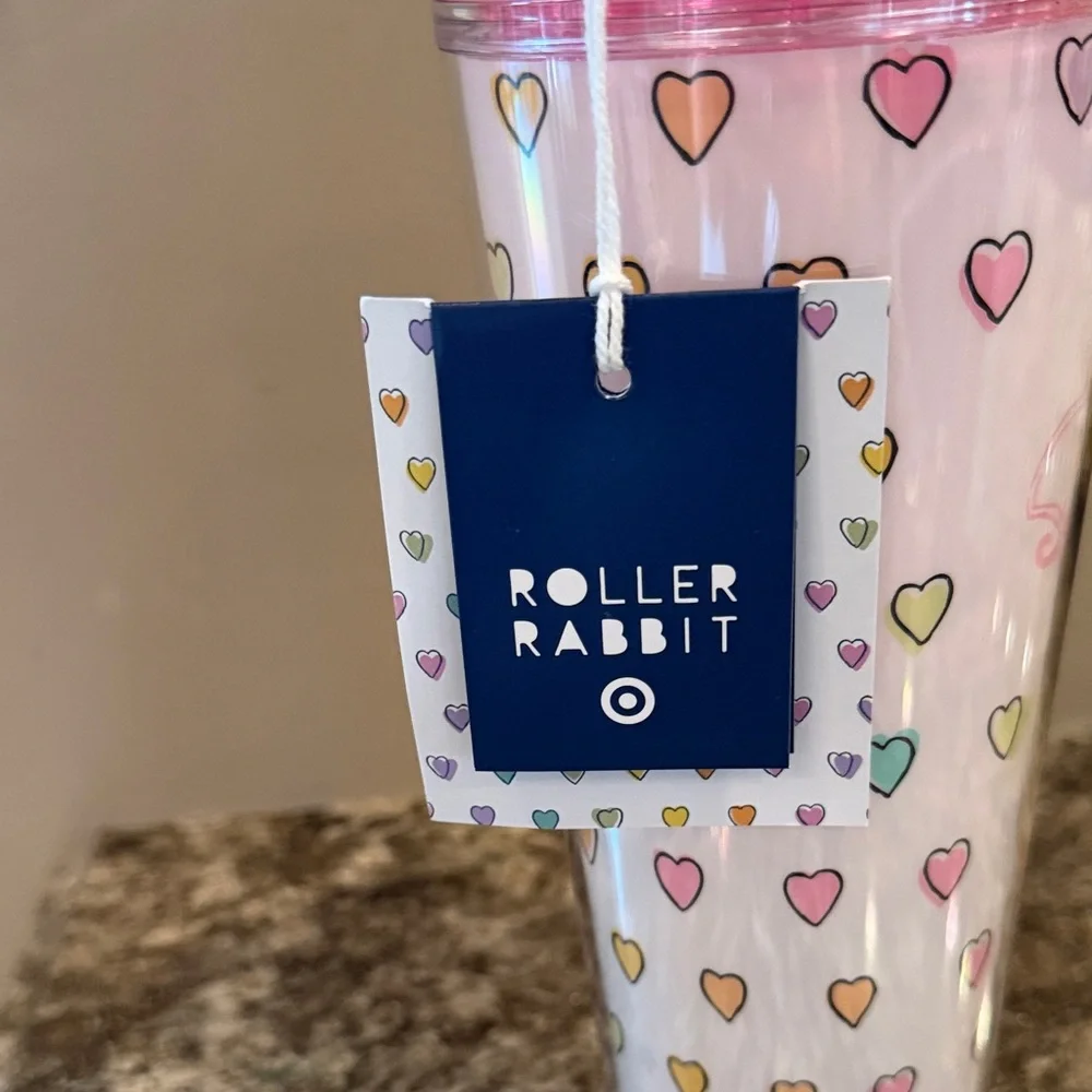 Target x Roller Rabbit Disco Heart Tumbler - Picture 3 of 4